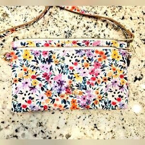 Nannete Lepore Floral Crossbody Bag